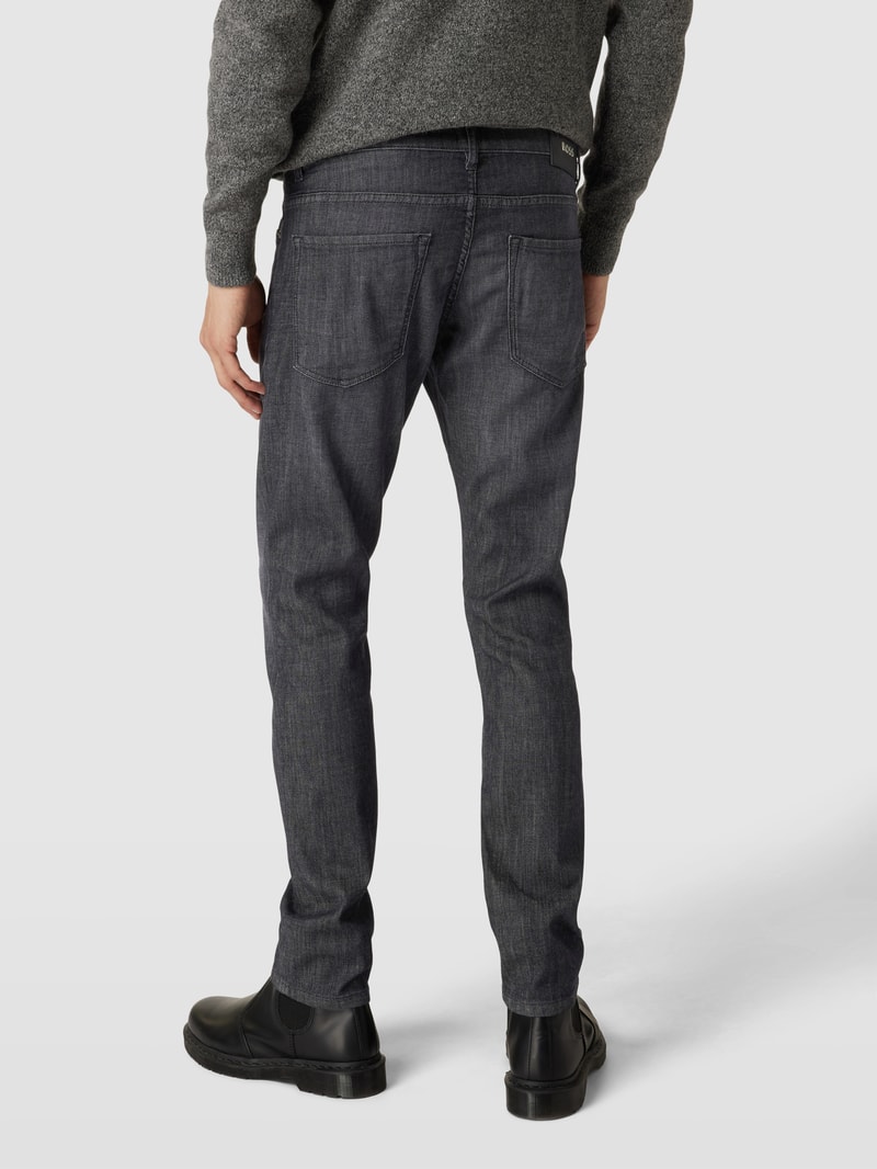Jeans im 5-Pocket-Design Modell 'Delaware' in mittelgrau