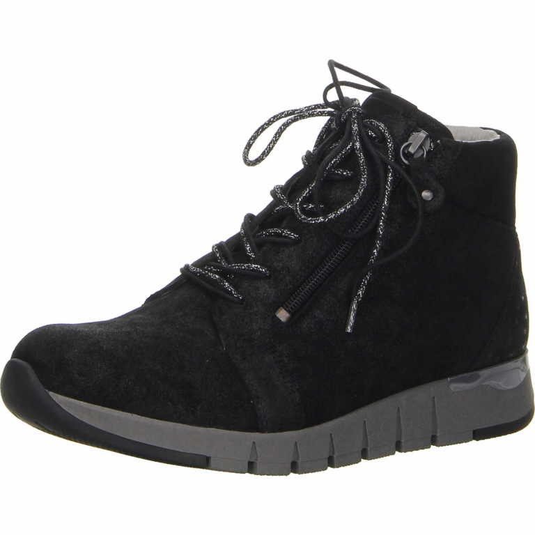 WALDLÄUFER Schnür-Stiefeletten schwarz 908701