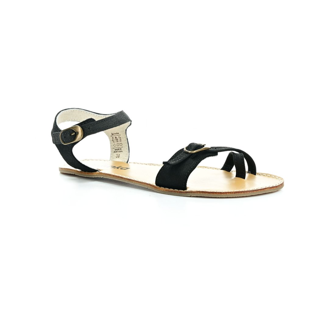 Be Lenka Claire Black Barfußsandalen
