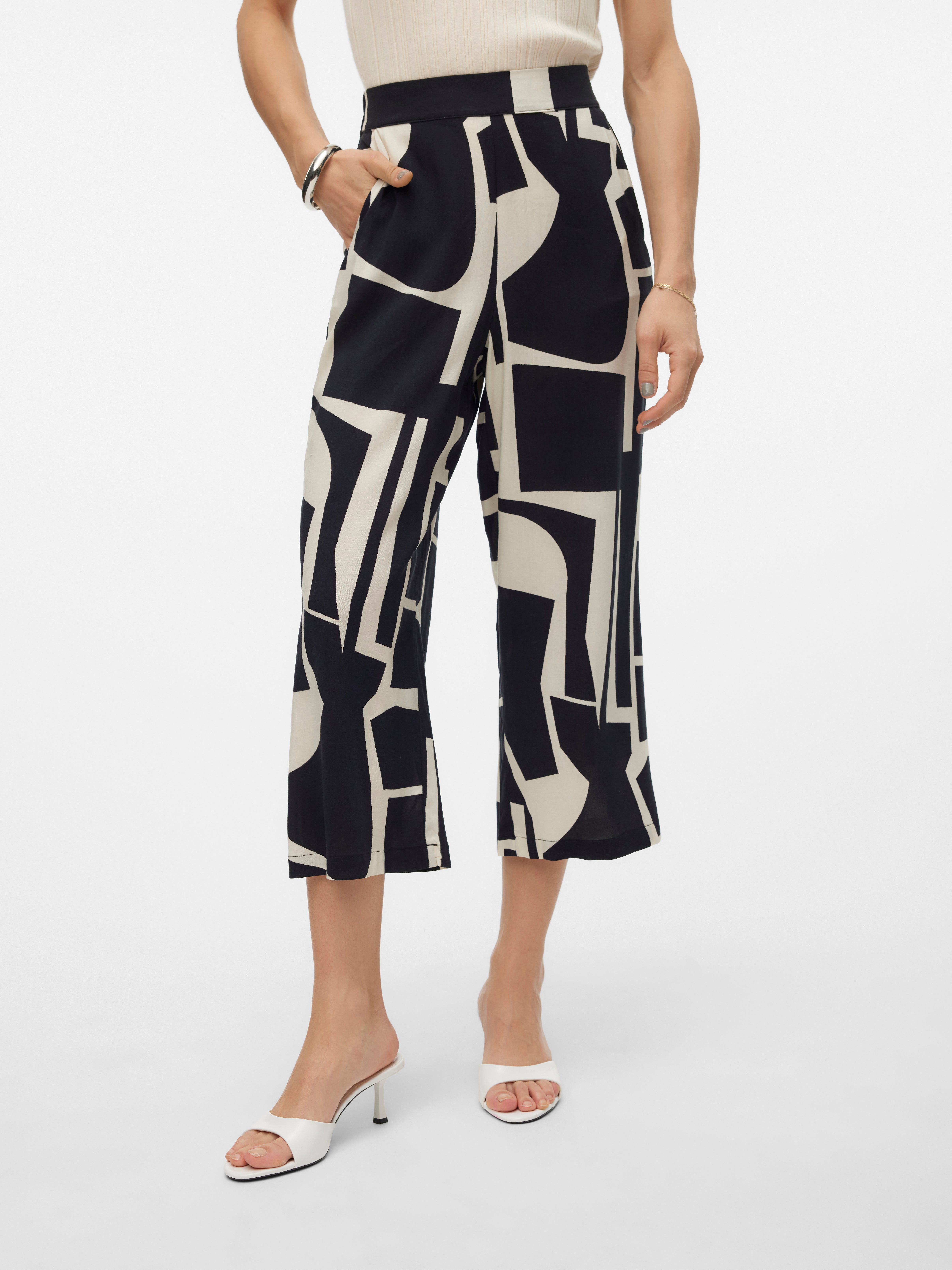 VMEASY Hohe Taille Culottehose