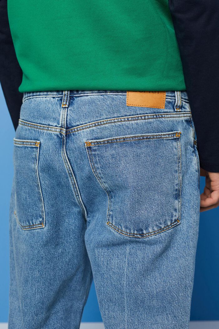 Retrojeans in bequemer Passform mit nachhaltigem Denim