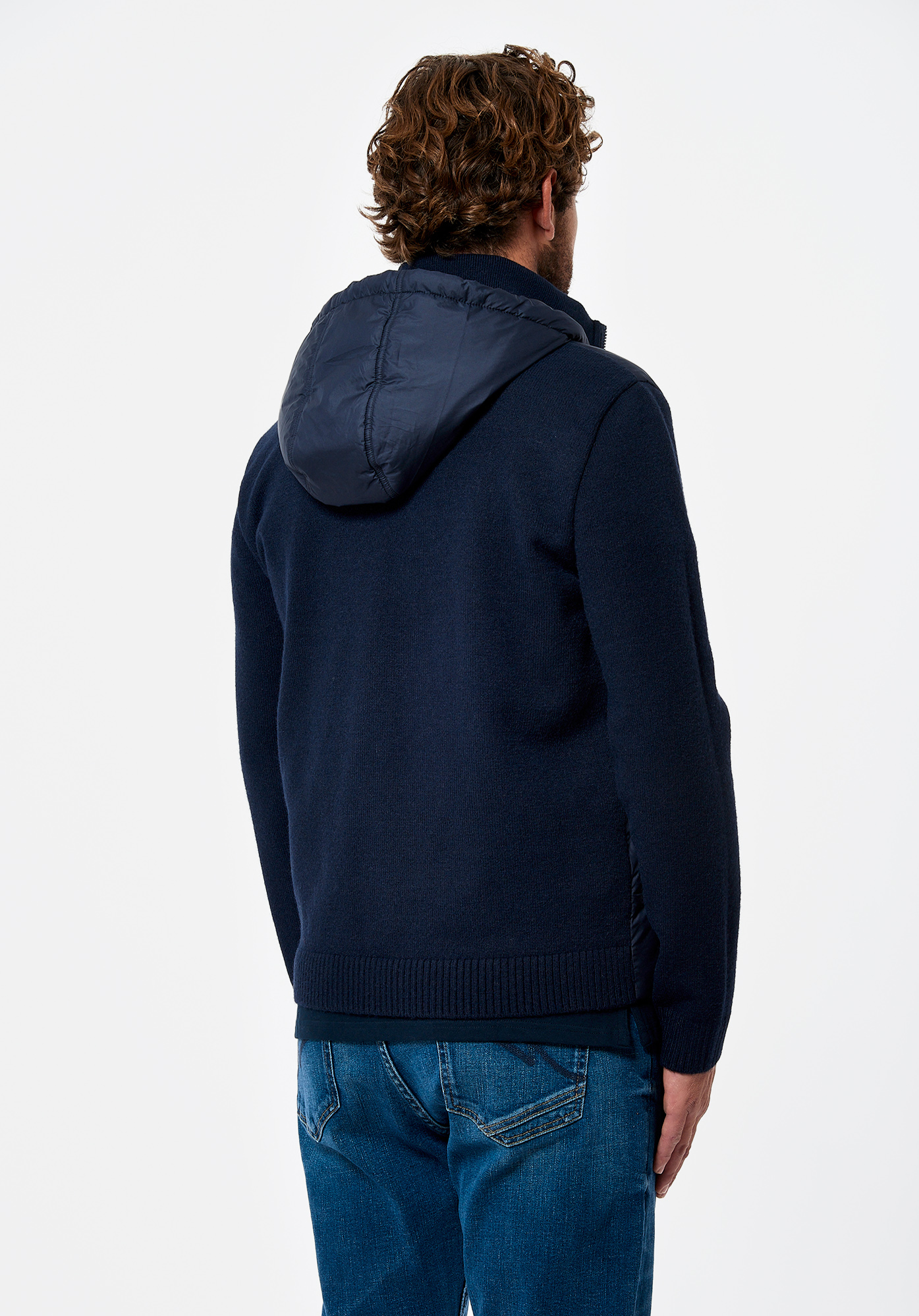 NUZIO  Gilet bleu Homme