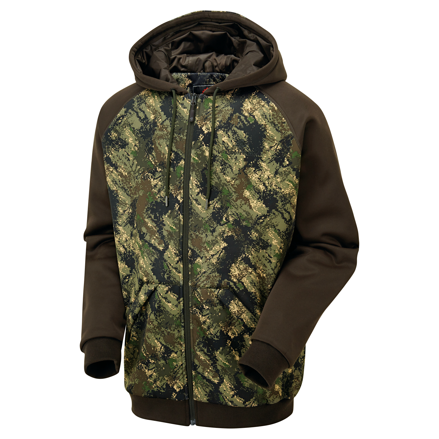 Shooterking Herren Huntflex Hoodie (Forest Mist Camo)