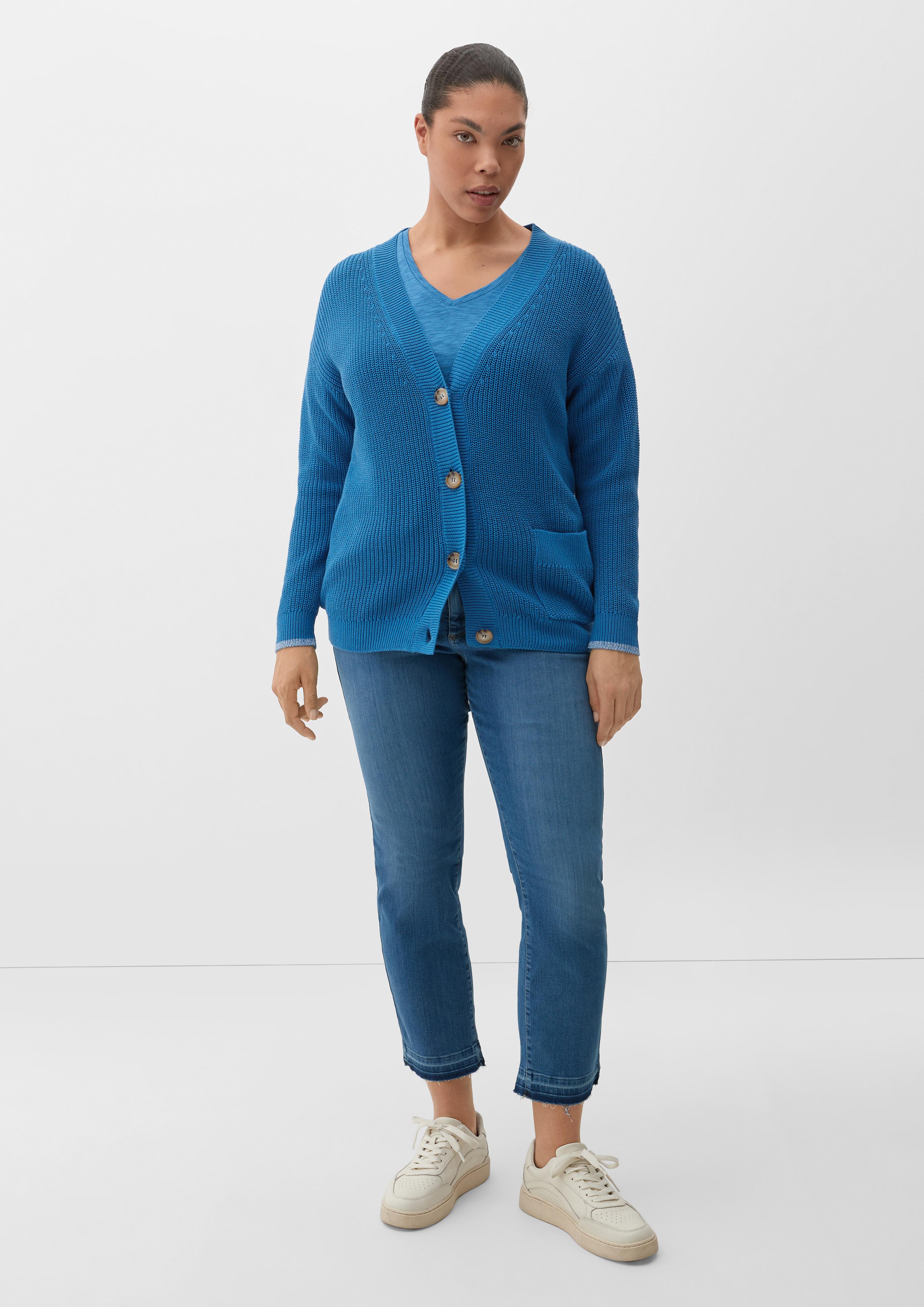 Strickjacke aus Baumwolle  2129125-5428