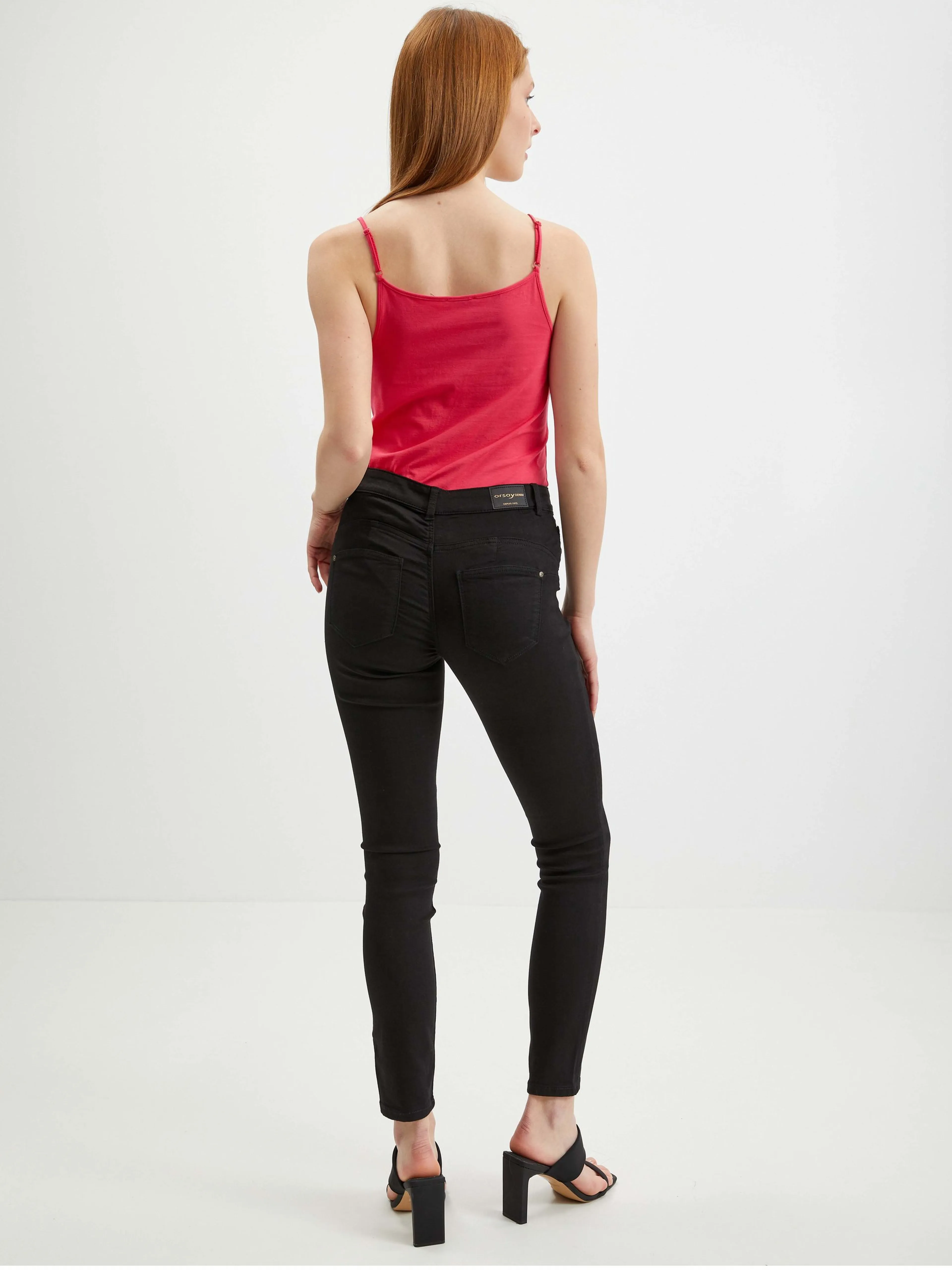 Dunkelrosa Damen Basic Tank Top ORSAY