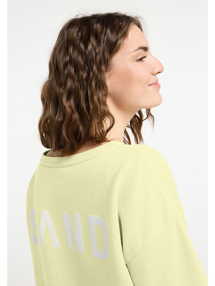 ELBSAND Sweatshirt in Gelb günstig kaufen