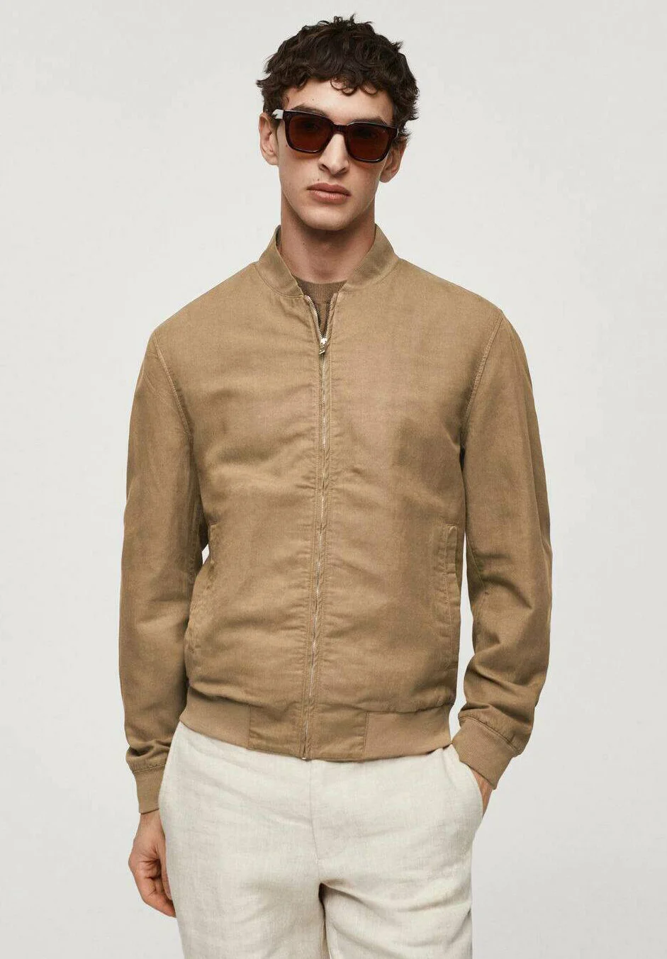 Mango MAEL - Chaqueta bomber