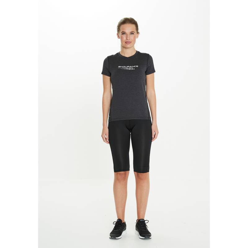 Endurance WANGE MELANGE Printshirt Damen
