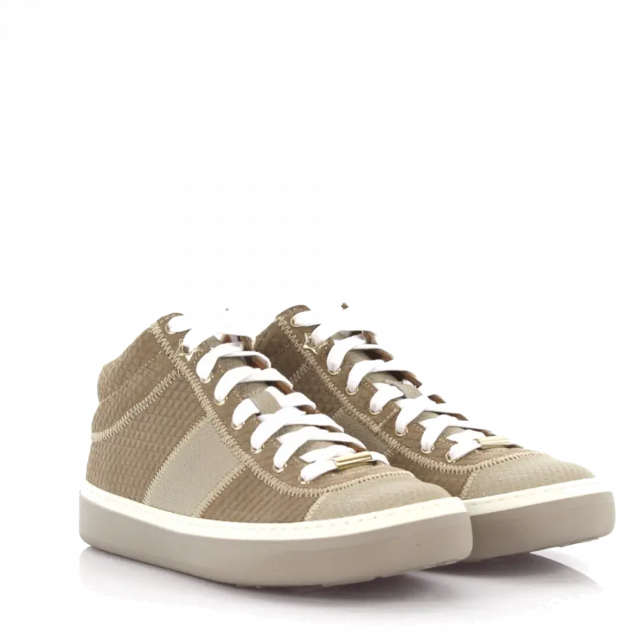 Jimmy Choo - Schnürer Veloursleder Prägung grau - grau
