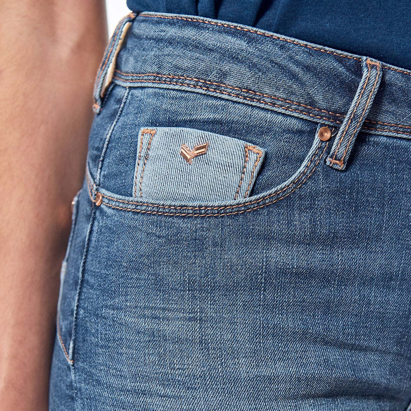 FLORE  Jean slim Femme