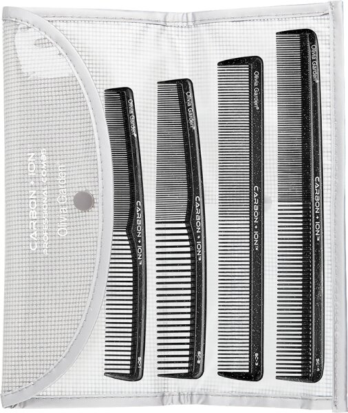 Olivia Garden SC-Kämme 4-er Set Carbon + Ion Kammset