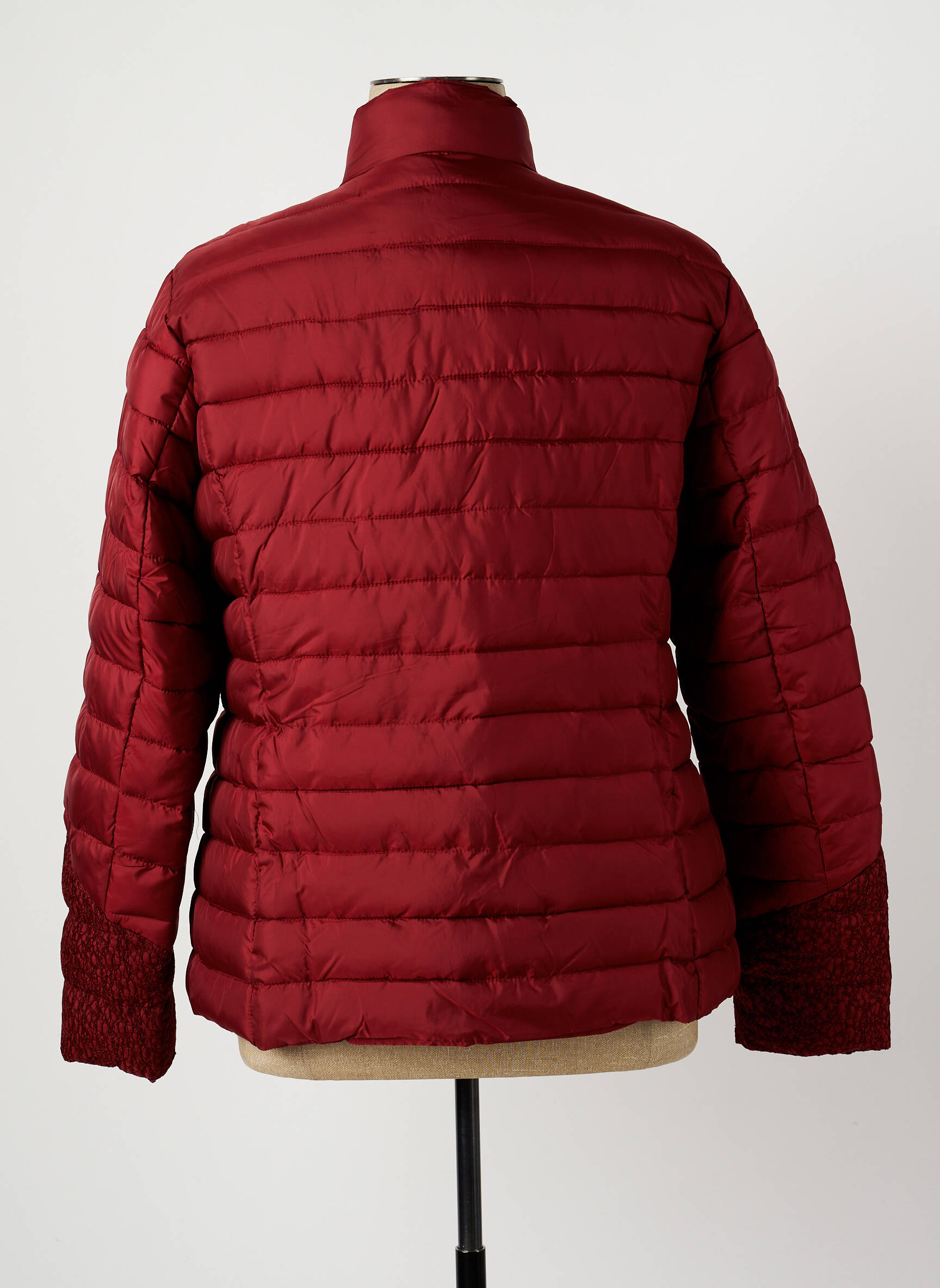 Quatre Vingt Jours Doudounes Femme couleur rouge