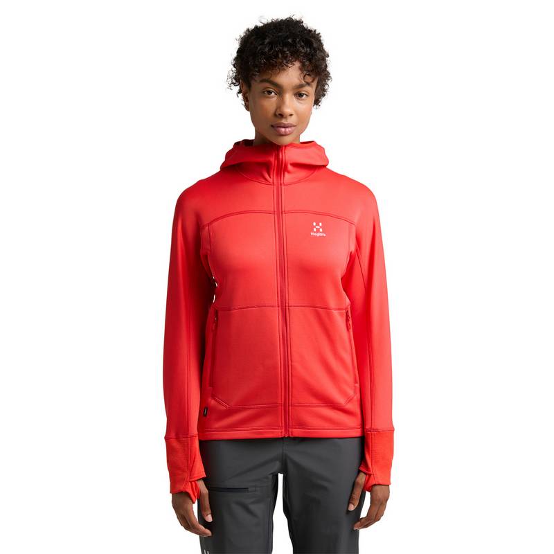 Haglöfs Betula Hood Fleecejacke Damen