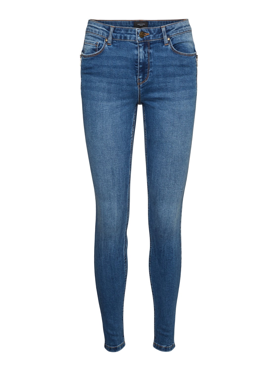 VMSEVEN Mid Rise Slim Fit Jeans