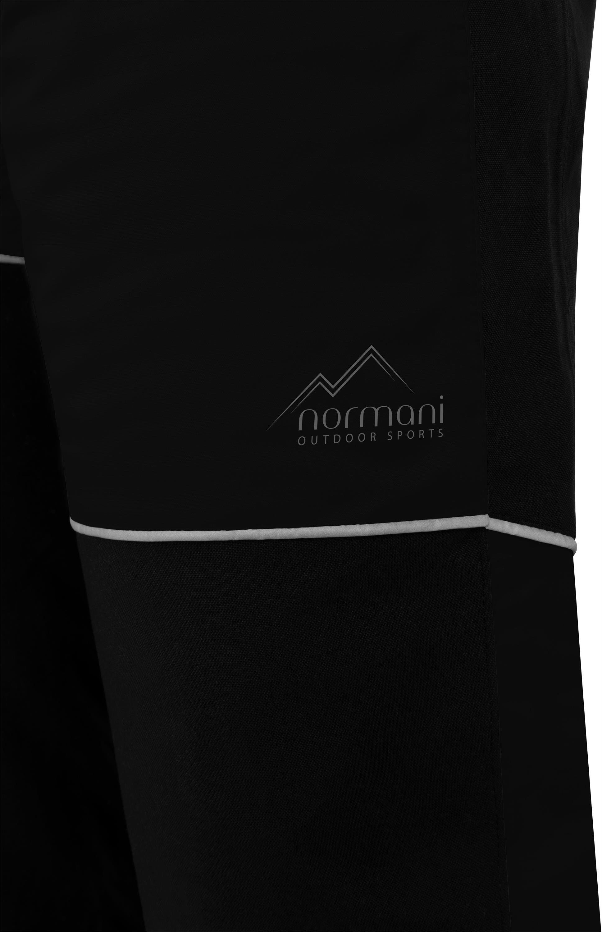 normani Regenhose Kinder Regenhose „Saanich“ Gefütterte Kinderhose mit 3M Reflektoren - Wasserdichte Matschhose Outdoorhose für Junge und Mädchen