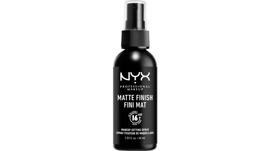 NYX PROFESSIONAL MAKEUP Matte Finish Setting Spray 60 ml