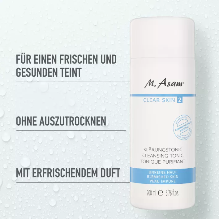 CLEAR SKIN Klärungstonic mit neuer Rezeptur