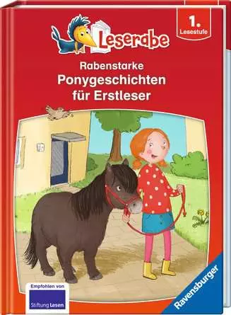 Leserabe - Sonderausgaben: Rabenstarke Ponygeschichten für Erstleser