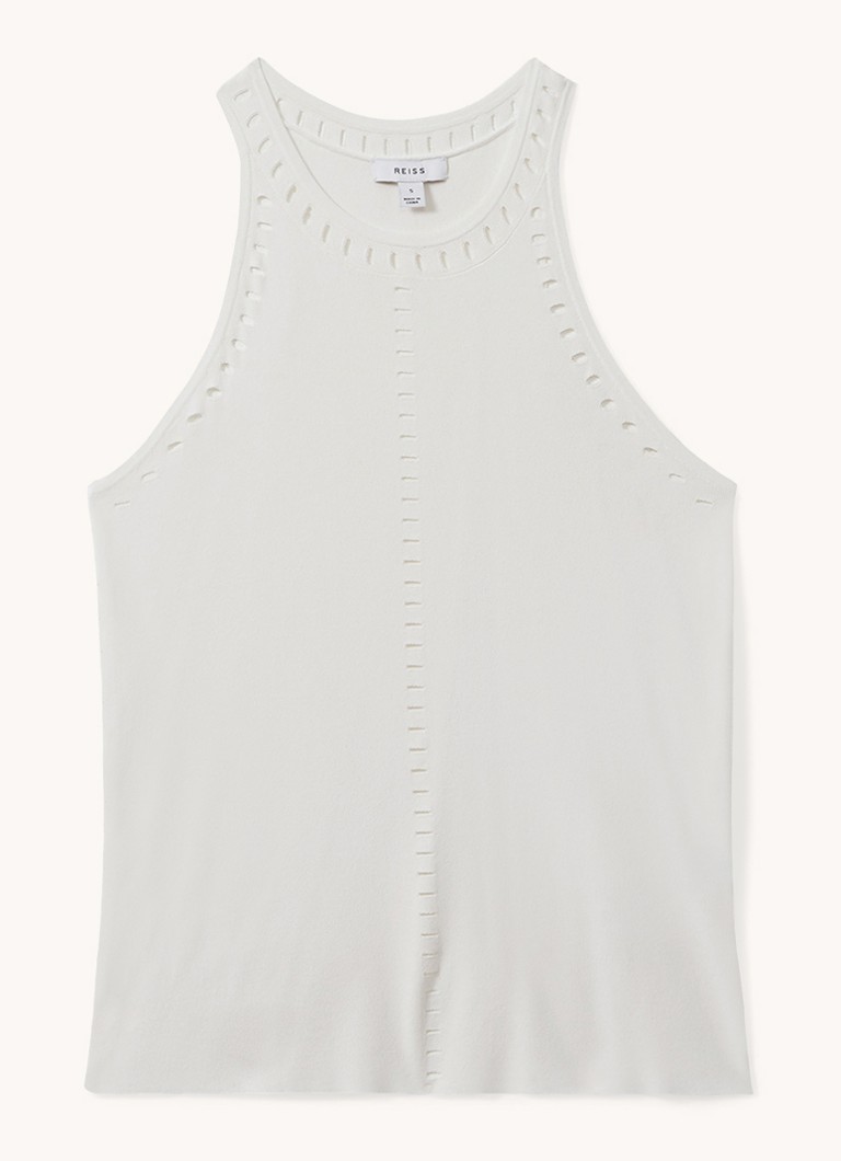 Reiss Cammi top with openwork design