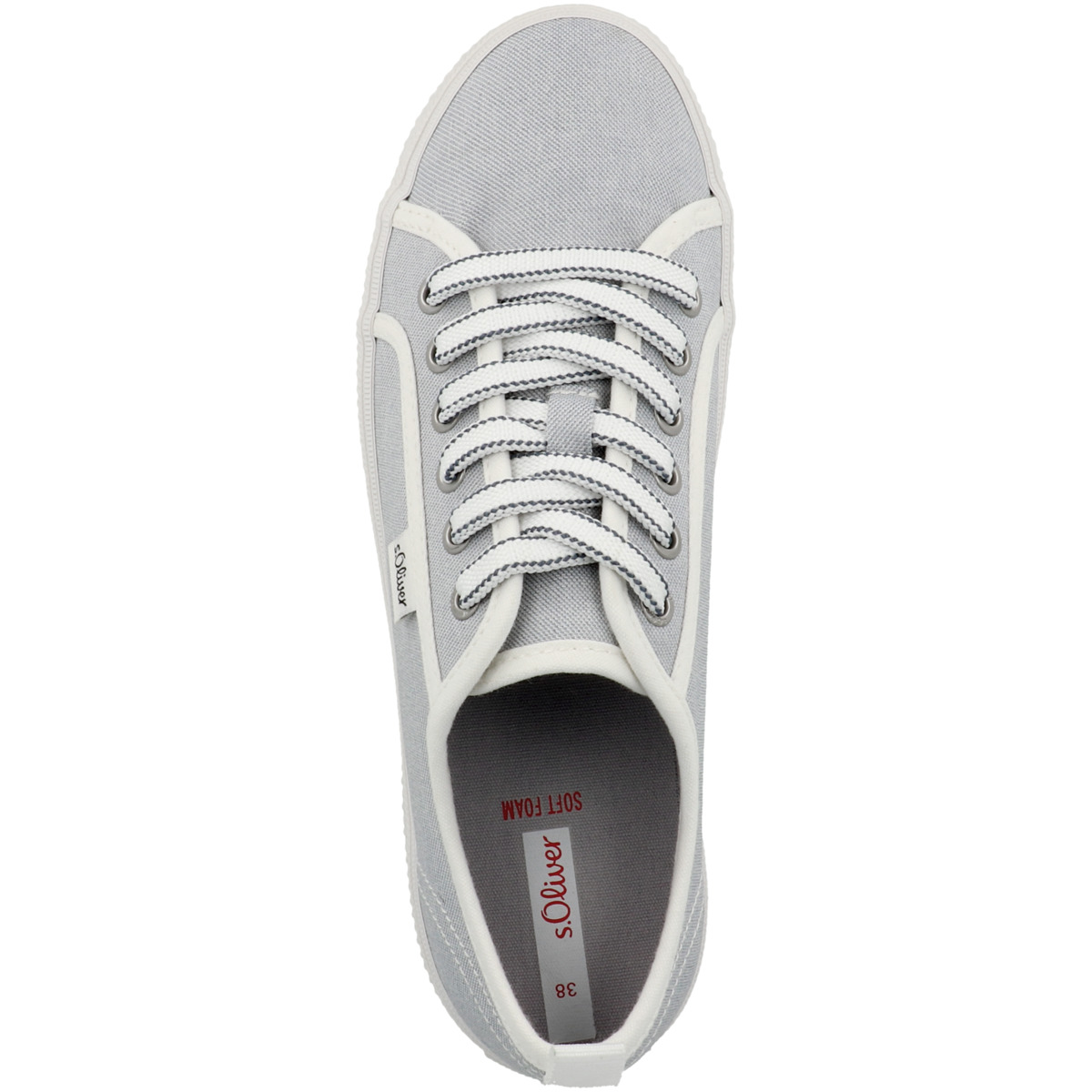 s.Oliver 5-23650-20 Sneaker Low hellblau