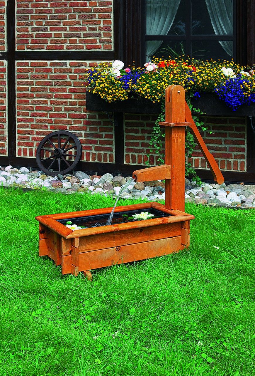 PROMEX Promadino Holztrog eckig 70cm