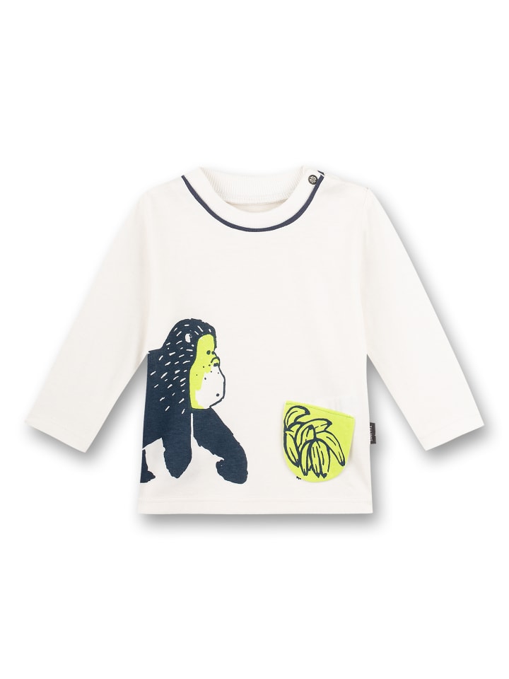 Sanetta Langarmshirt in Beige günstig kaufen