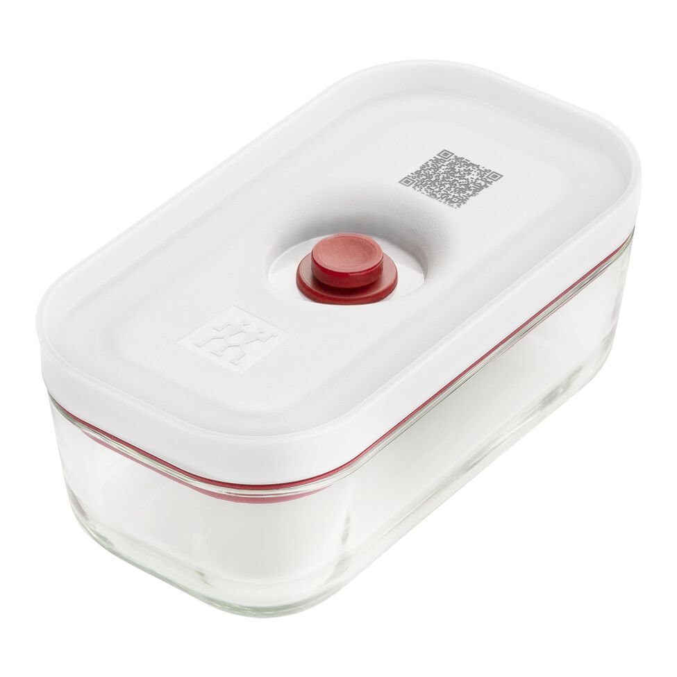 Vakuumbox S, Glas, Rot