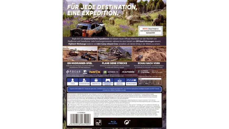 Expeditions - A MudRunner Game