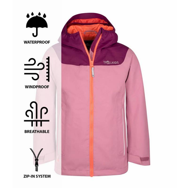 Trollkids Bergen Regenjacke Mädchen