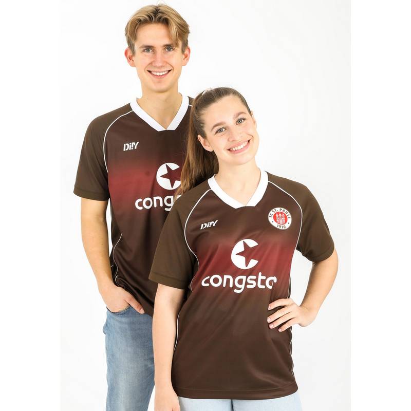 Di!Y FC St. Pauli 23-24 Heim Teamtrikot Herren