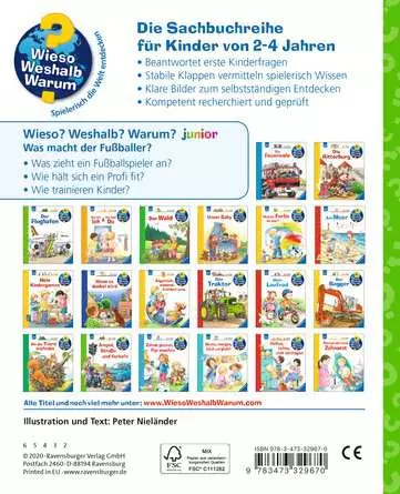 Ravensburger Wieso? Weshalb? Warum? junior, Band 68: Was macht der Fußballer?