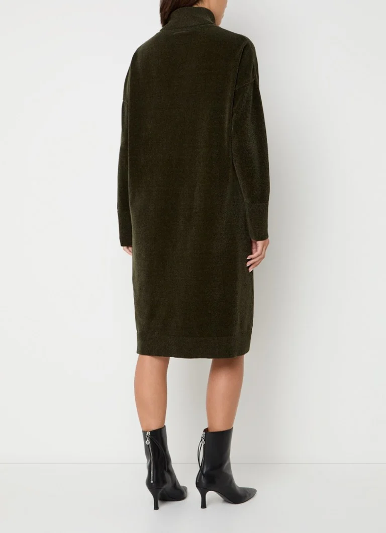 Rochie midi Claudia Sträter cu crăpătură