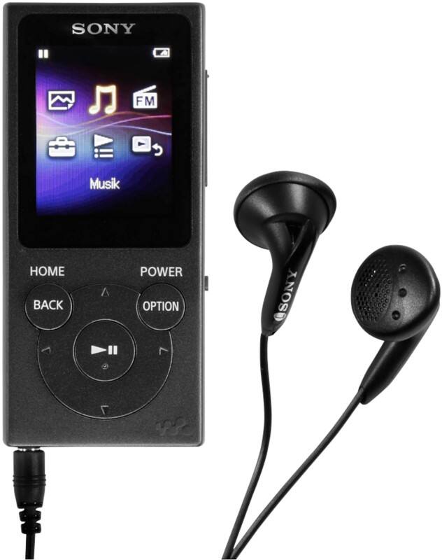 Sony MP3 Player NWE394B.CEW Schwarz