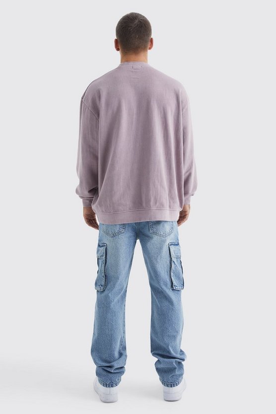 Oversize Sweatshirt mit Print