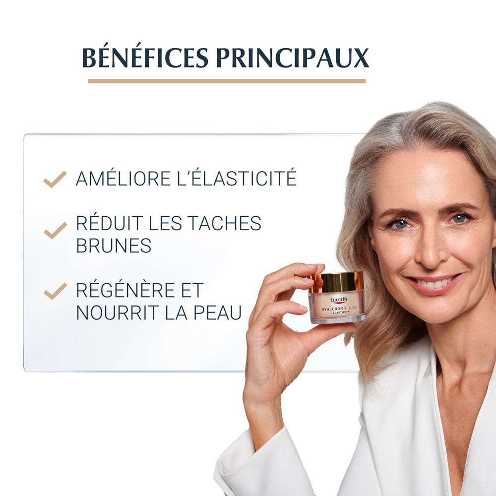 eucerin EUCERIN HYALURON-FILLER + ELASTICITY Soin de Nuit 50 ml Soin de Nuit