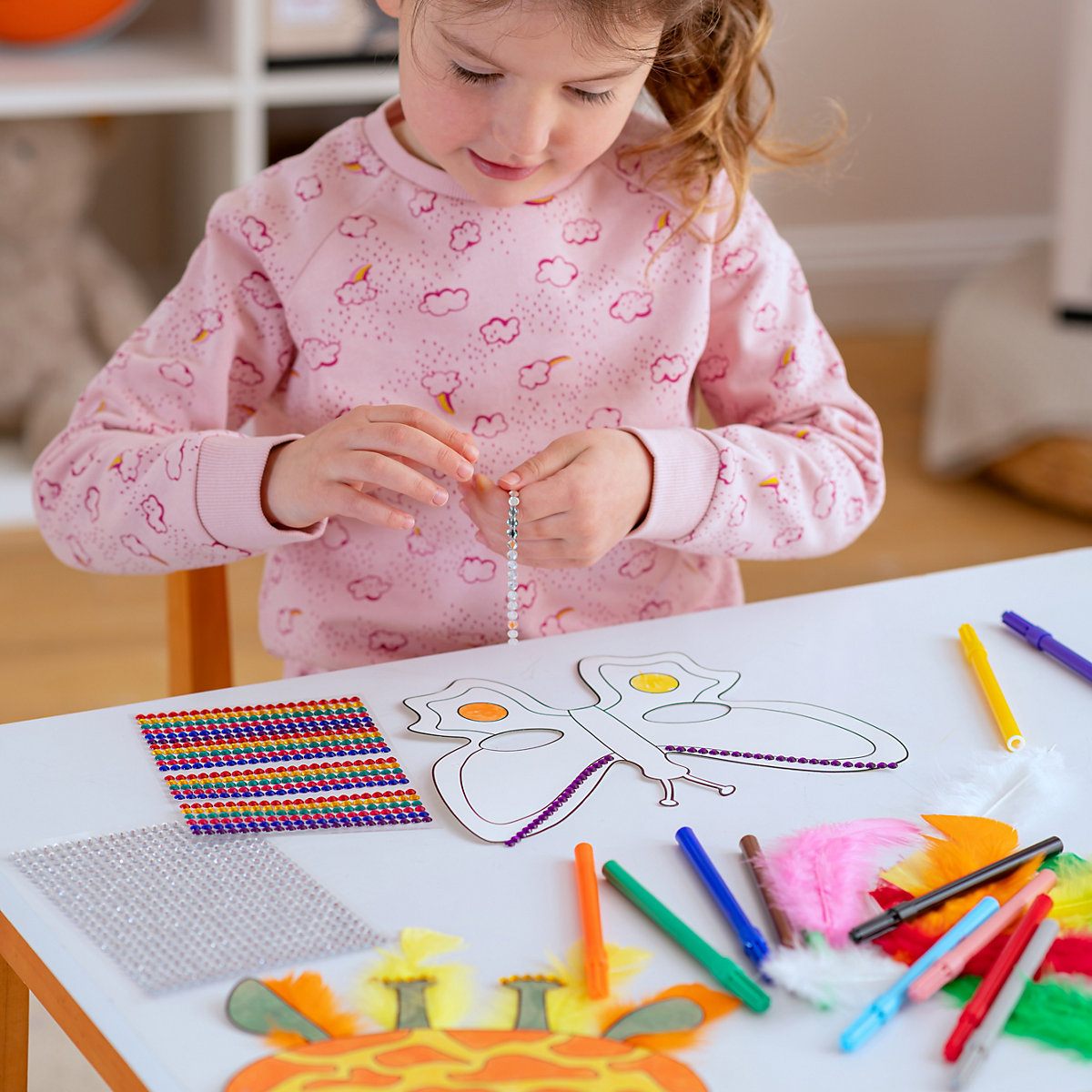 Playbox Kinderparty-Set Masken basteln, 16 Stück