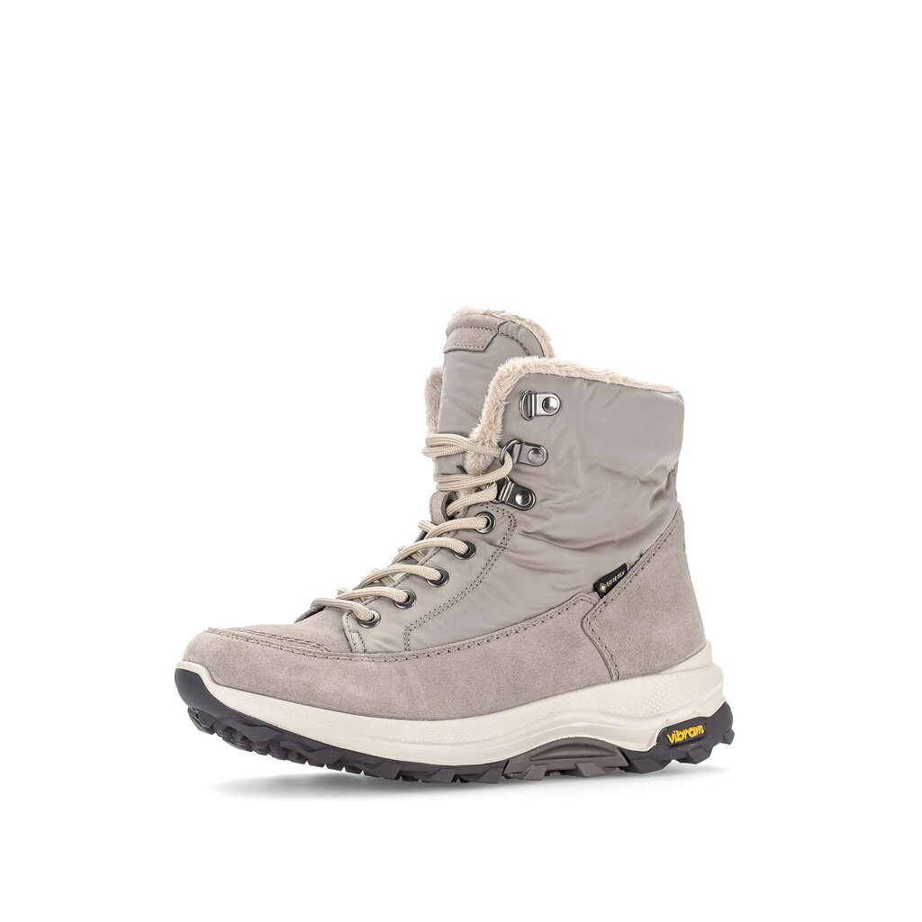 rollingsoft Schnürstiefelette grau