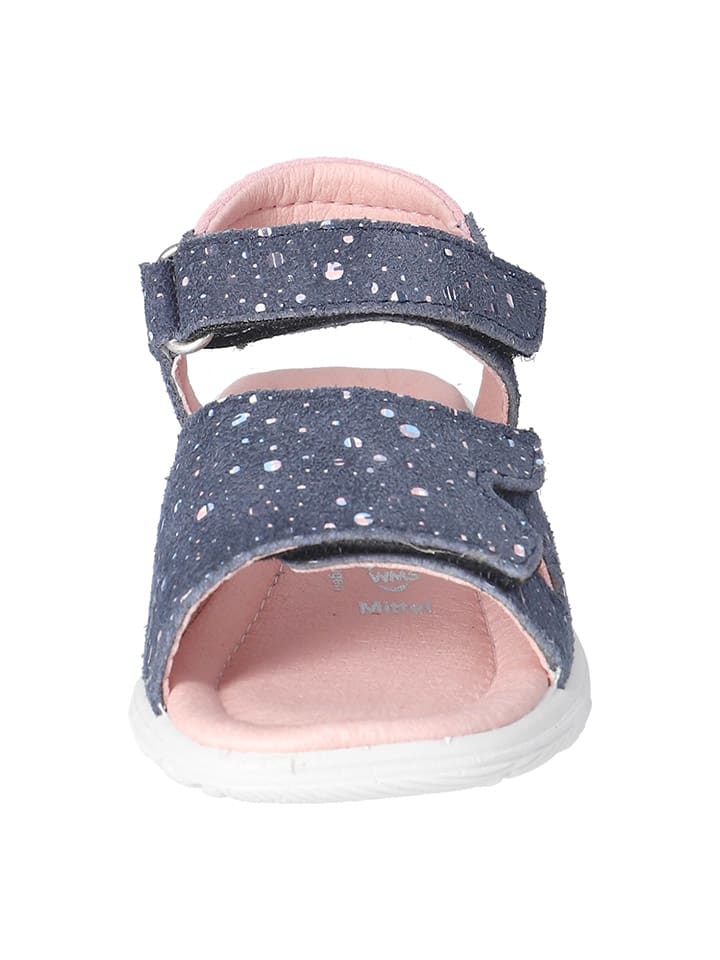 Ricosta Leder-Sandalen in Dunkelblau günstig kaufen