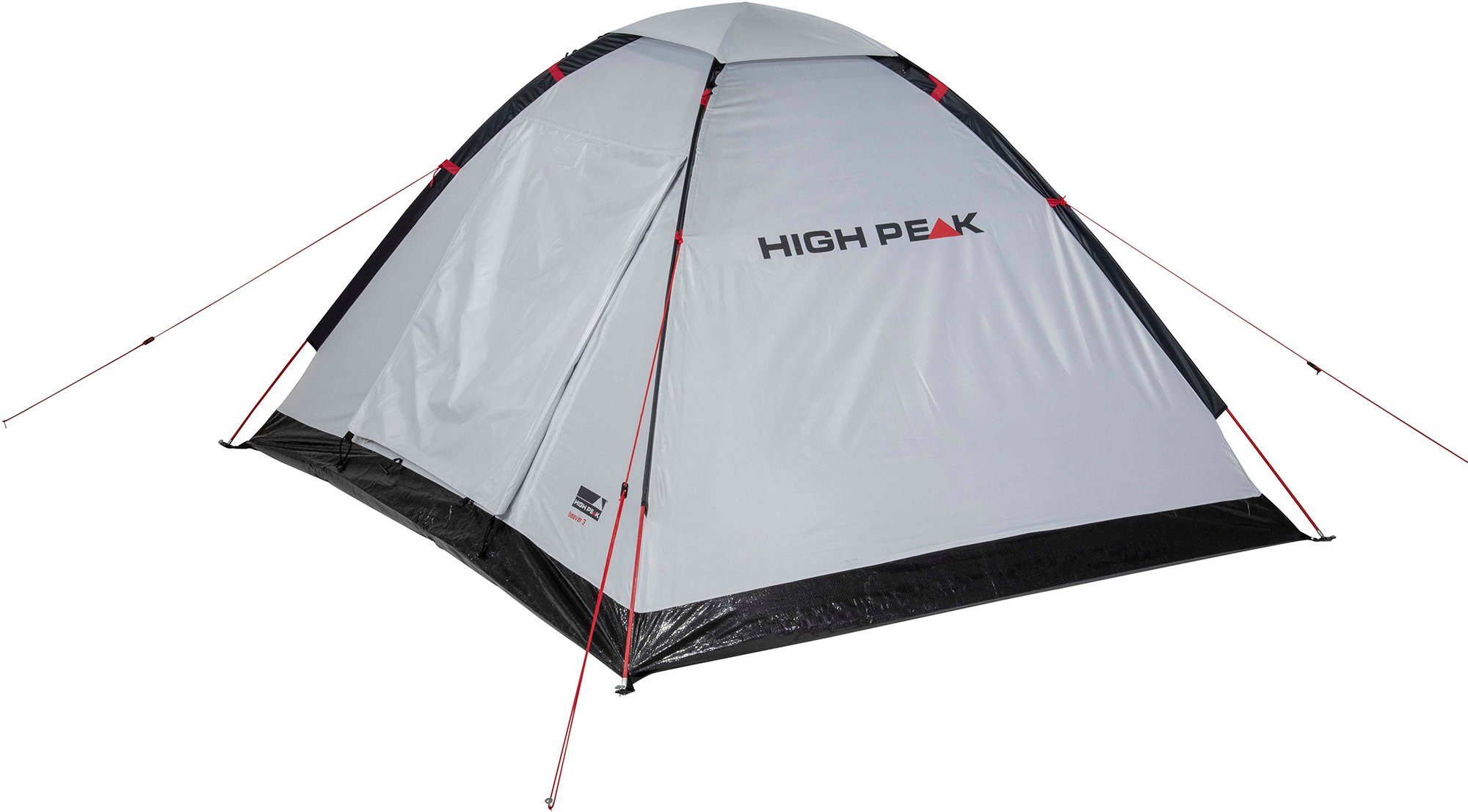 High Peak Kuppelzelt Zelt Beaver 3, Personen: 3 (mit Transporttasche)