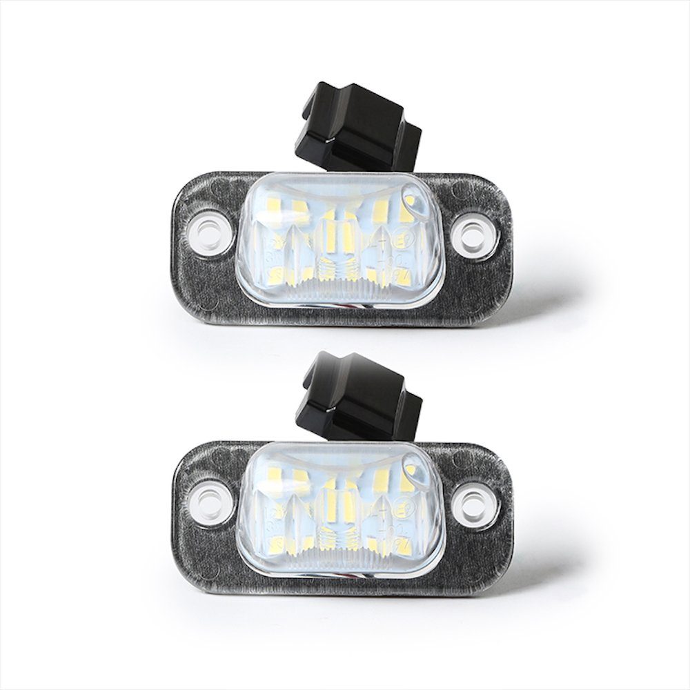 LLCTOOLS Rückleuchte LED Kennzeichenbeleuchtung für VW Golf 3 Polo 6N Seat Ibiza Cordoba, LED fest integriert