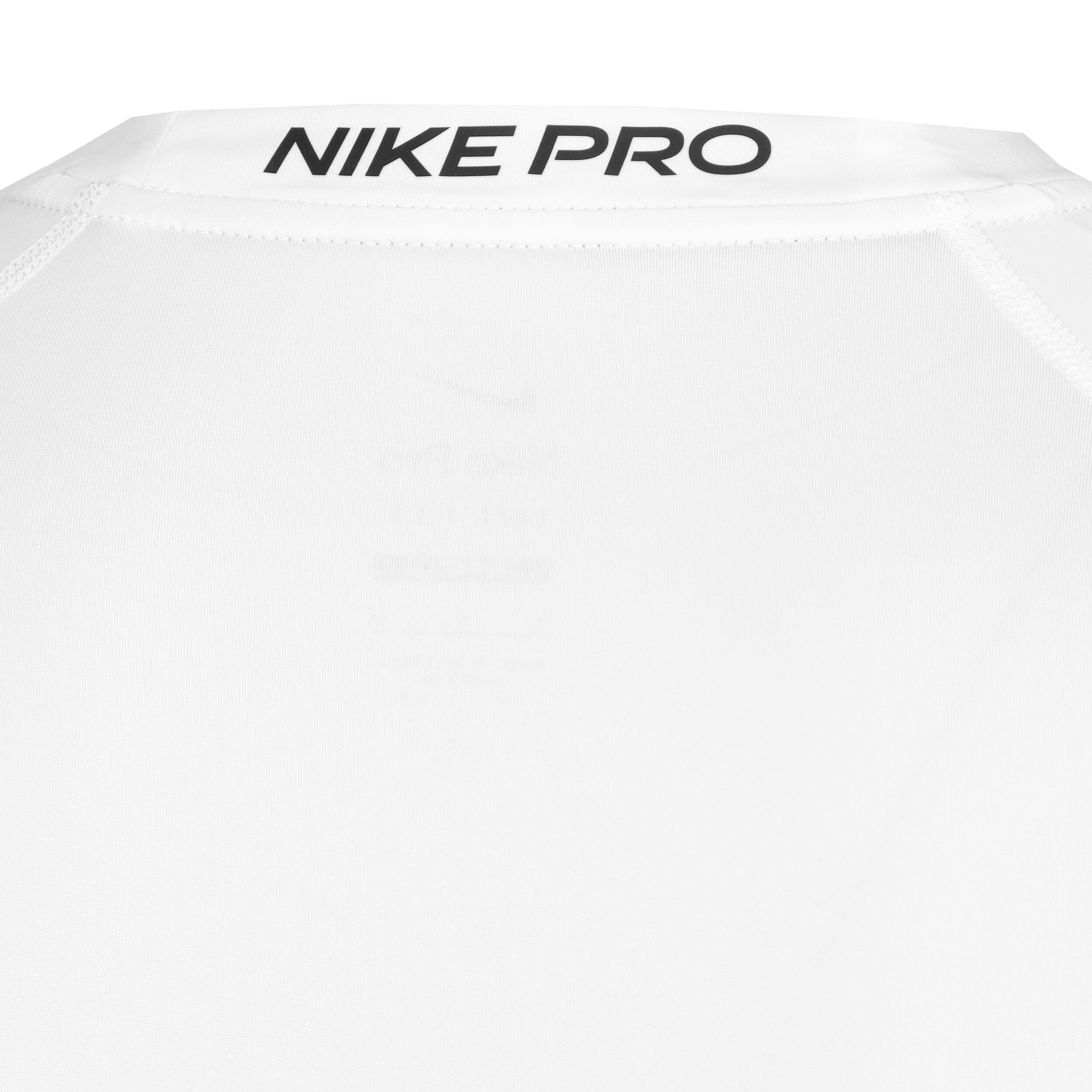Dri-Fit Pro Tight Fitness T-Shirt Herren - Weiß, Schwarz