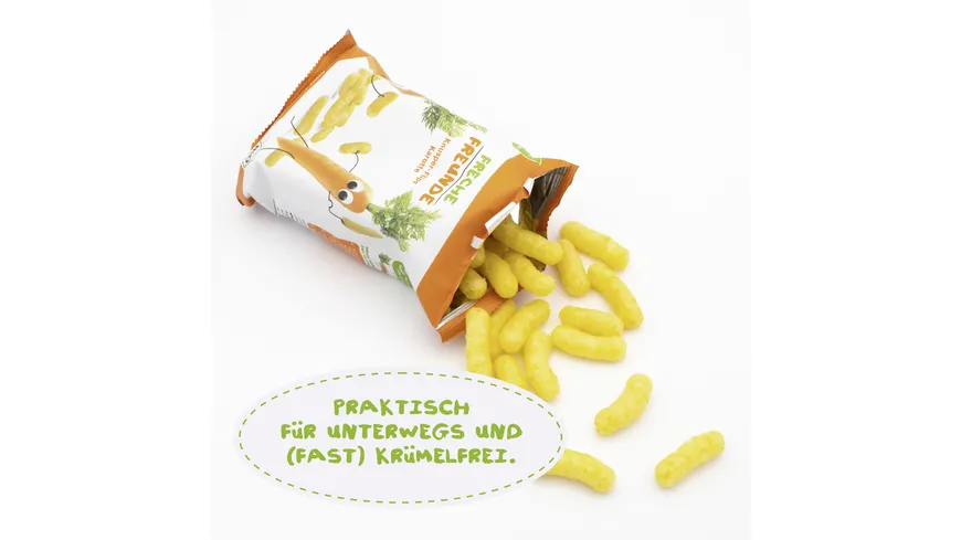 Freche Freunde Bio Knusper-Flips Karotte 30 g