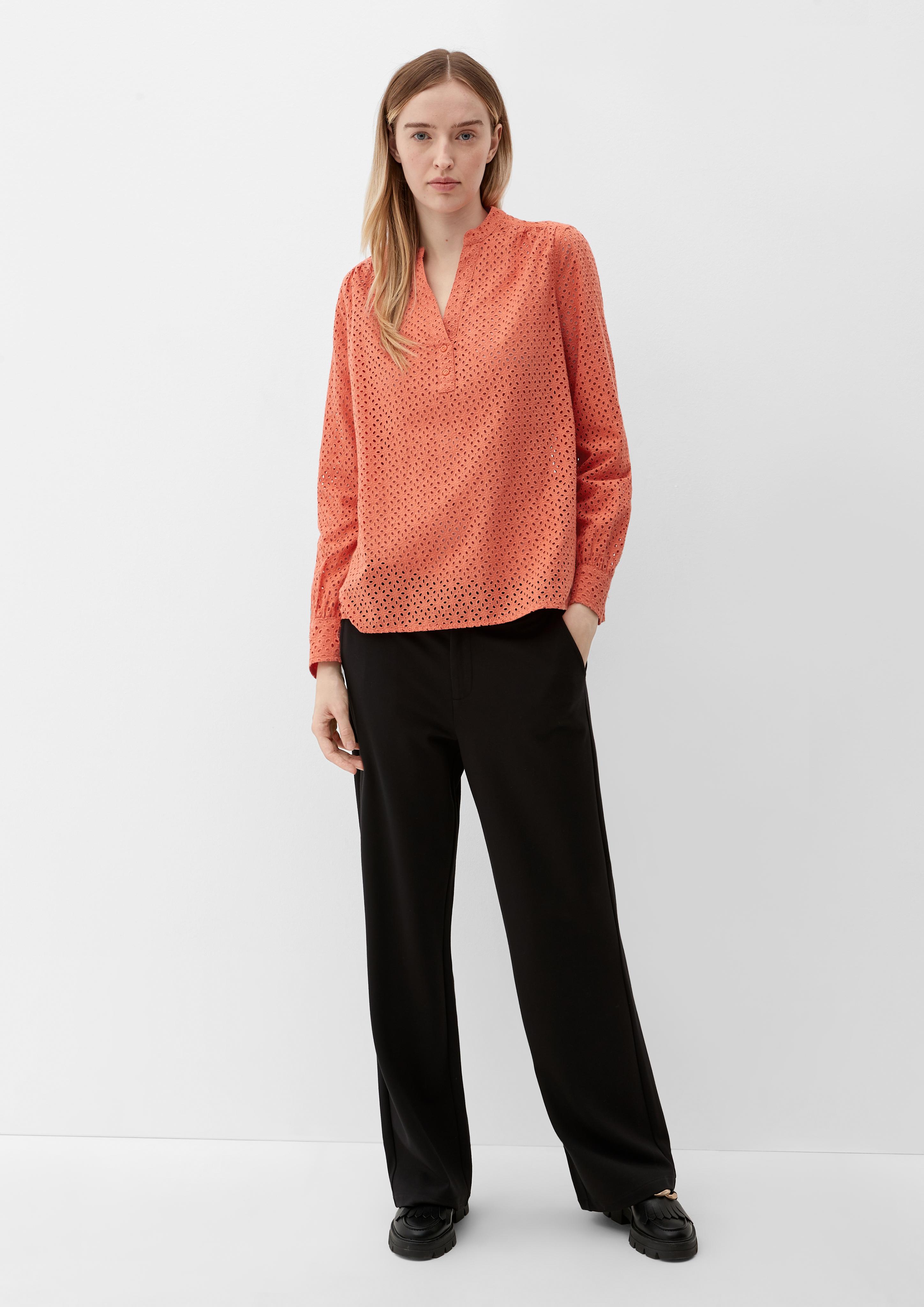 Bluse mit Lochstickerei  2128352-27L4
