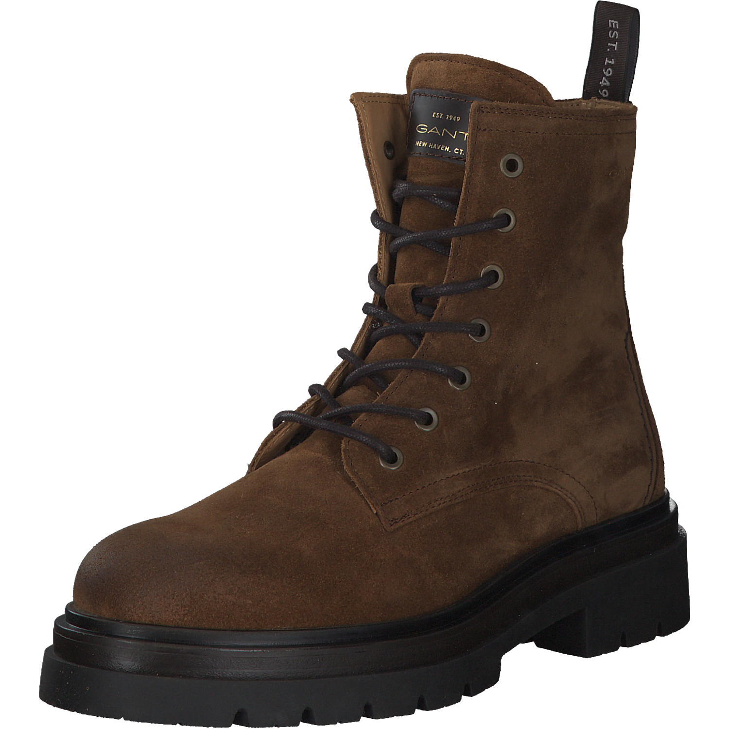 Gant Ramzee Mid Boot 25643370, Schnürstiefeletten, Herren, tobacco brown