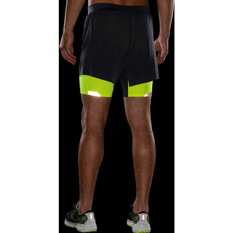 Brooks Visible Funktionsshorts Herren