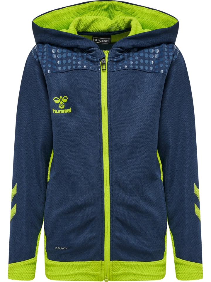 Hummel Hummel Reißverschluss Kapuzenpullover Hmllead Kinder in DARK DENIM günstig kaufen 176