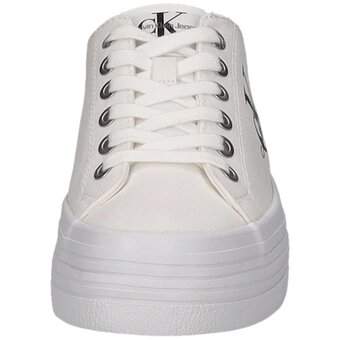 Calvin Klein Vulc Flatform Essential Mono in weiß