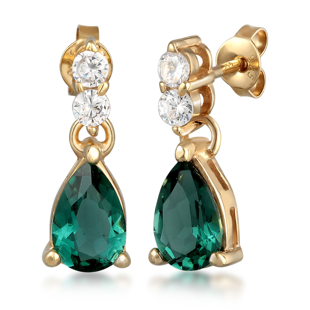 Elli PREMIUM Elli PREMIUM Boucles d'Oreilles Femmes Pendentif d'oreilles Goutte élégante avec  Boucles d'oreilles