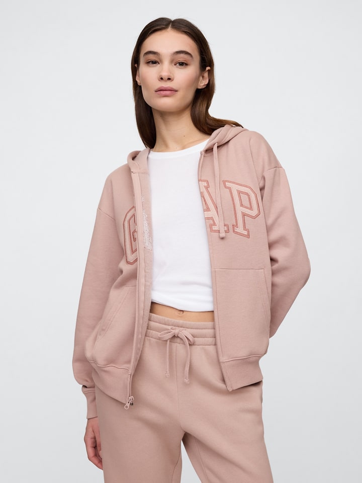 GAP Sweatjacke in Rosa günstig kaufen