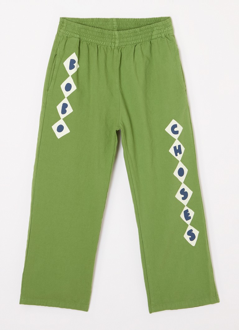 Pantaloni BOBO CHOOSES din bumbac organic cu croi drept